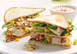 Tuna Club Sandwich