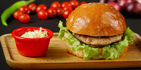 Manqalda meat burger